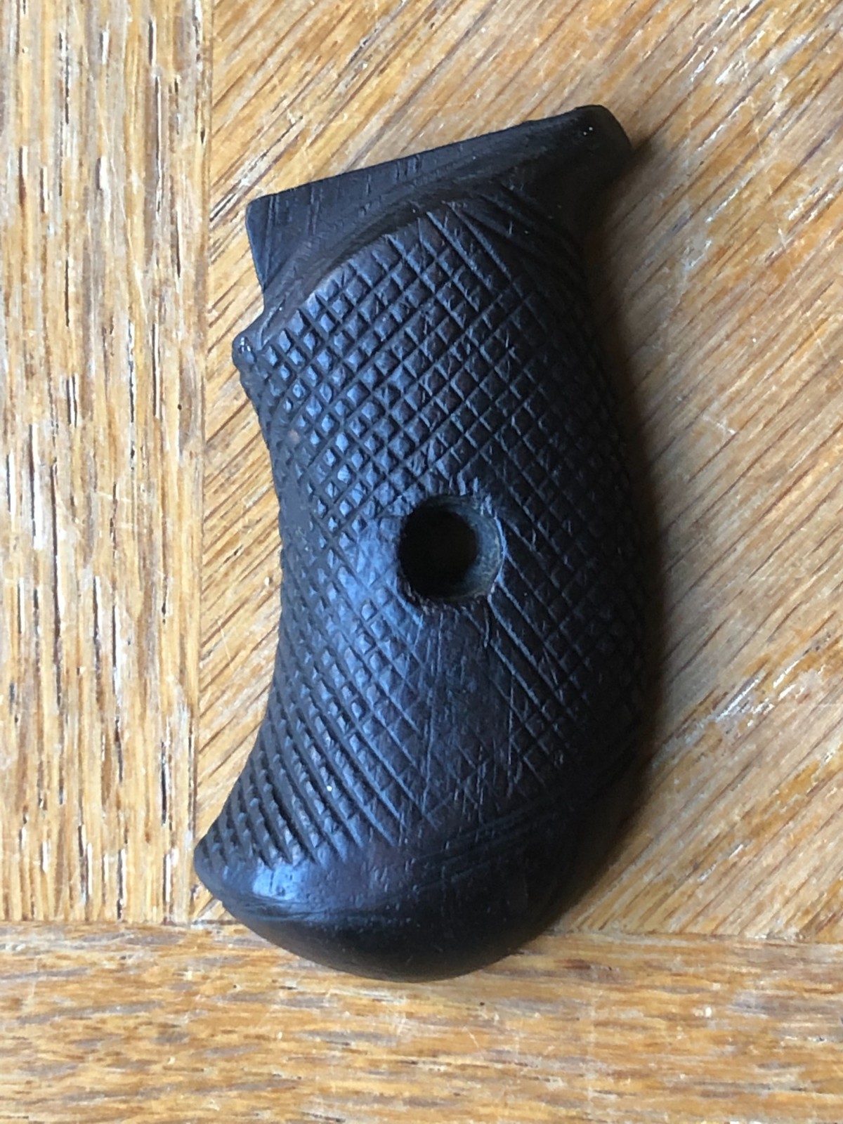 Original Forehand & Wadsworth British Bulldog F&W Revolver Checkered Wood Grips