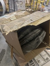 GMT 120170 17 in. Grade 0 Fine Radial Steel Wool Pads - Gray (12/Carton) New