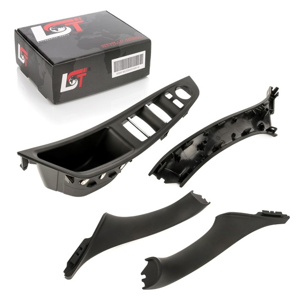 TüRgriff Blende Innen Griffmulde Vorne Hinten 4 Teiliges Set FüR BMW 5Er F10 F11-image
