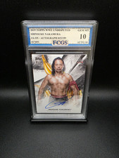 Shinsuke Nakamura #A-SN (2019) Topps WWE Undisputed Auto /199 - Graded 10 [FCGS]