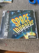 Space Invaders (Sony PlayStation 1, 1999) PS1 Complete Piece Of Case Broke Off