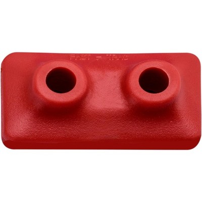 Fast-Trac [515-48] Air Lite XL Backer Plates 48 Pack Red Twin