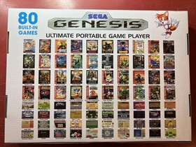 AtGames Sega Genesis Ultimate Portable Game Player Brand New Factory Sealed NIB