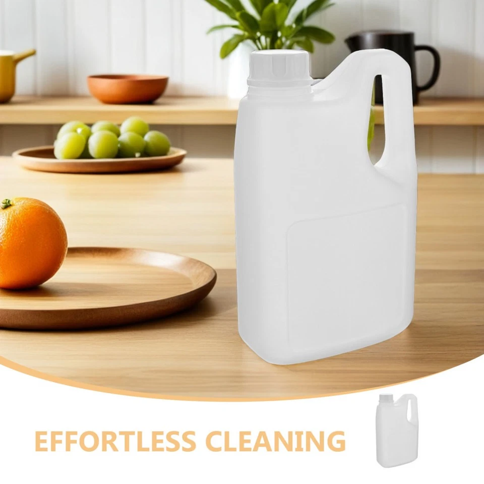  2 Stück Getränkebehälter aus Kunststoff mit Griff und Deckel, 2 l, leere - Bild 2 von 4