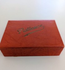 Patience Mini Spielkarten,vor 1945 gebr.