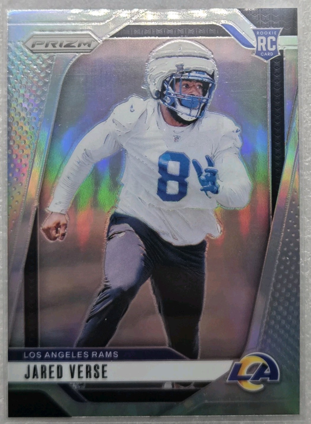 2024 Prizm Jared Verse RC Silver Rookie #341 Rams NM Pack Fresh!