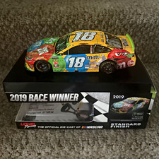 2019 Kyle Busch 18 M M's Toyota 1:24 Homestead Race Winner Diecast