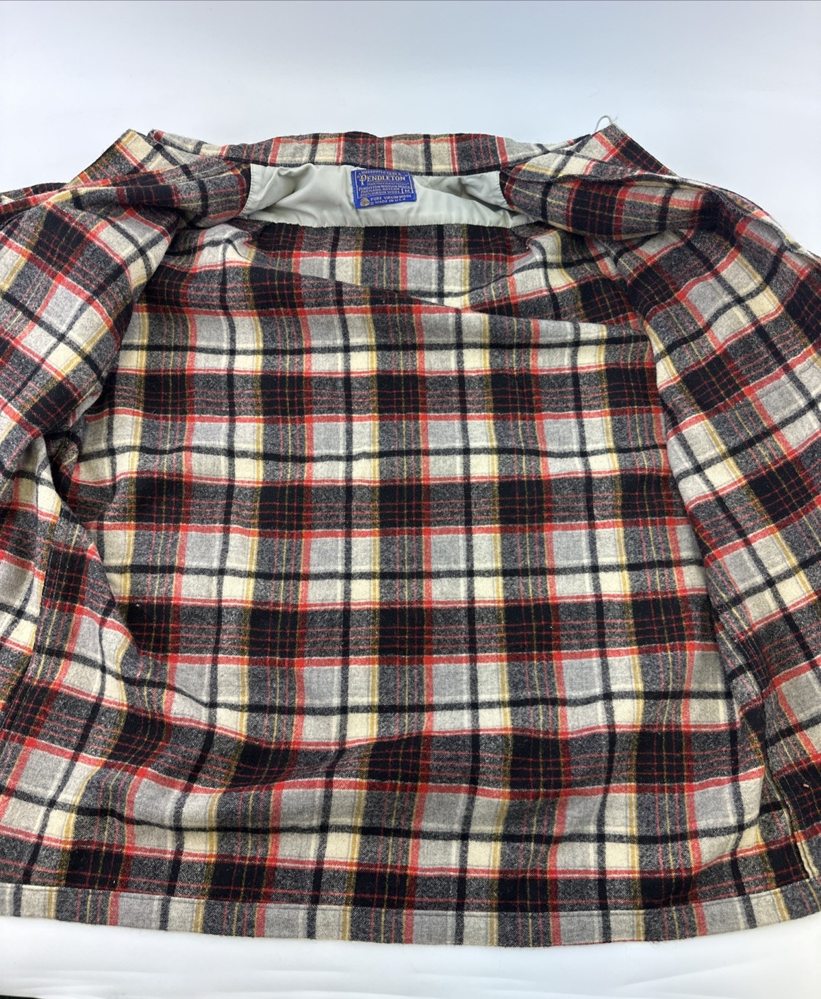 Pendleton Board Shirt Wool Button Down Collared G… - image 13