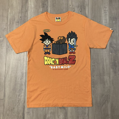 BAPE × Dragon Ball Z Goku Milo T-shirt A Bathing Ape Size M | eBay