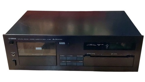 YAMAHA K-960 Natural Sound Stereo Cassette Tape Deck Player~ Parts Or Repair