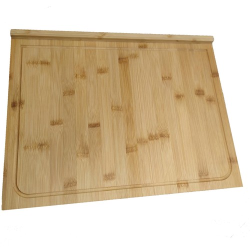 Bamboo Cutting Board with Lip, 17.3"x13.4" Bamboo Wood Over the Counter Sink ... - Picture 7 of 7