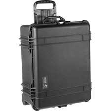 Pelican 1620 Watertight Hard Case with Cubed Foam Interior  Wheels - Charcoal B