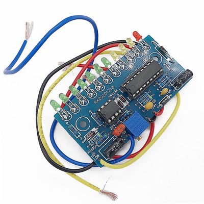 LM3915 10 LED Audio Level Indicator DIY VU Meter Preamp Power Amplifier Indicate