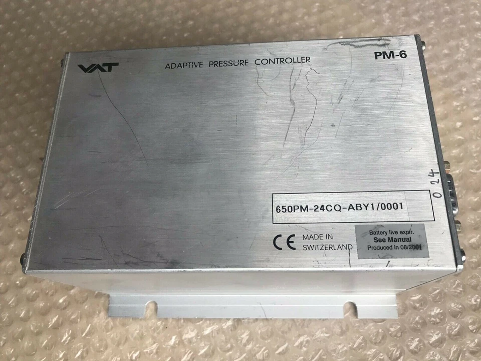 VAT PM-6 Adaptive Pressure Controller / 650PM-24CQ-ABY1/0001 - Image 4 of 4