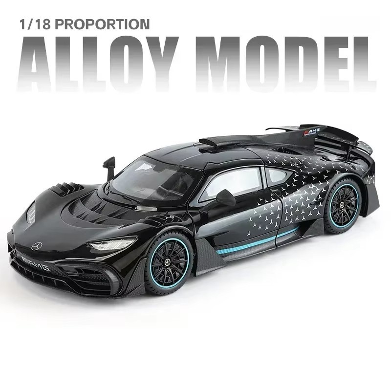 1:18 Mercedes-AMG ONE Diecast Vehicle Collectible Model Car Toy