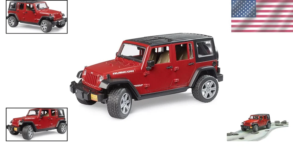 Realistic Jeep with Openable Doors - Ages 3+ - Image 2 of 4