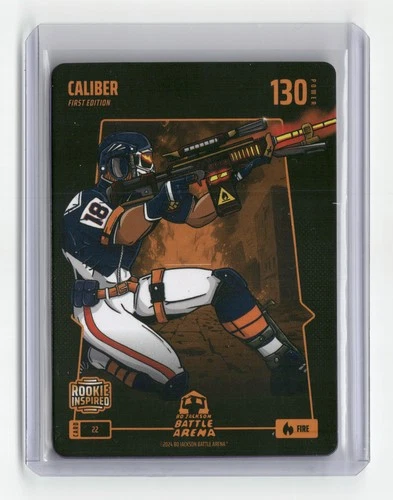 2025 Bo Jackson Battle Arena Caliber #22 Rookie First Edition