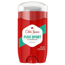 Old Spice High Endurance Deodorant Pure Sport 2.25oz Men Aluminum Free Fresh