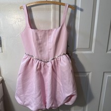 Hello Kitty X Forever 21 Bubble Hem Mini Dress 50th Anniversary Size Small