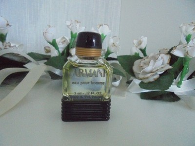 Armani eau pour homme Miniatur-5ml-aus Sammlung