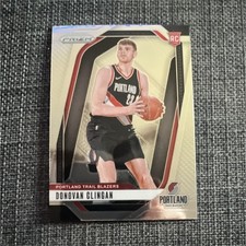 2024-25 Panini Prizm Donovan Clingan #221 Portland Trail Blazers Rookie NBA