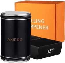 Rolling Knife Sharpener Kit - Roller Knife Sharpening Tool w/ Diamond & Ceramic