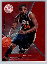 2012-13 Panini Totally Certified RED /499 #144 CJ Miles Utah Jazz