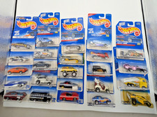 HOT WHEELS MIXED LOT OF 24 1:64 DIECAST CARS BOX 50 
