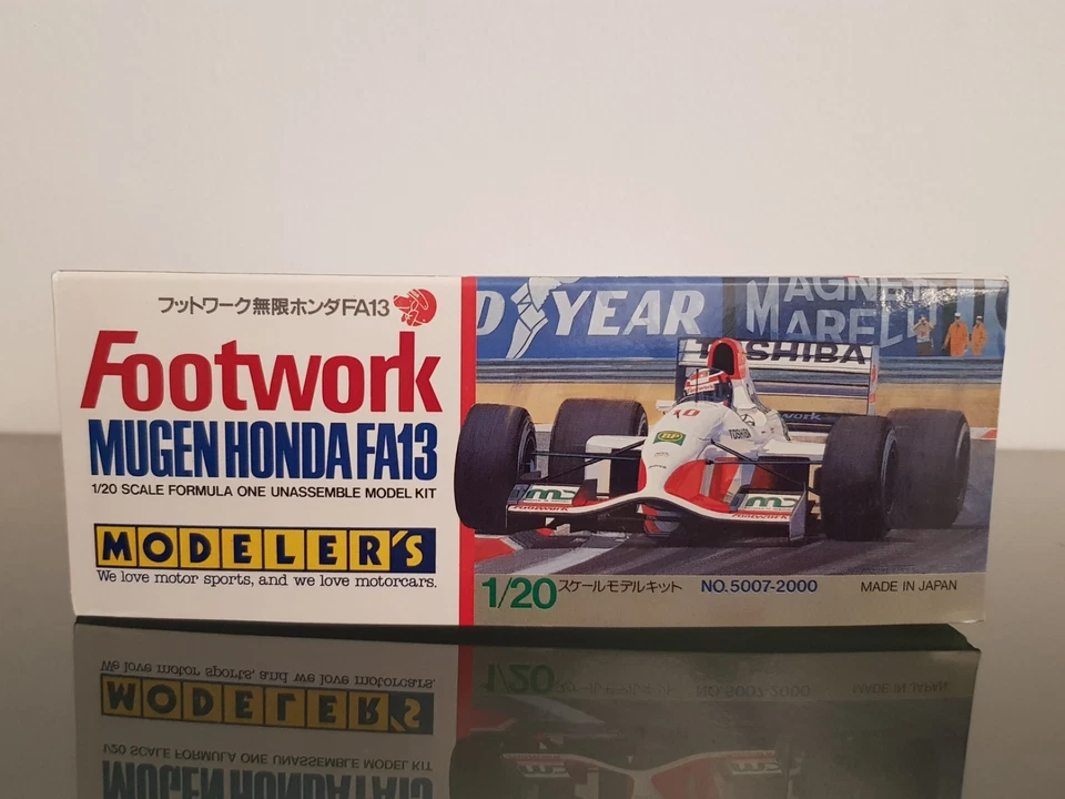 Rarität MODELER´S Footwork Mugen Honda FA 13 GP Suzuka " # 10 " 1:20 # 5007 NEU - Bild 3 von 4
