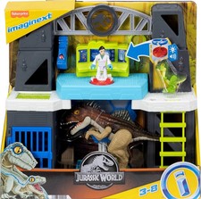 Imaginext Jurassic World Dinosaur Toys Scan  Glow Dino Playset