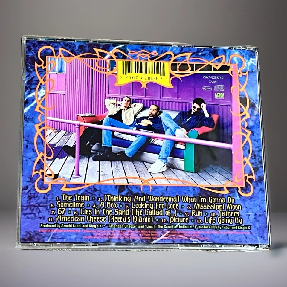 King's X - Ear Candy CD (1996) OOP Atlantic Records Metal Foto 2 de 4