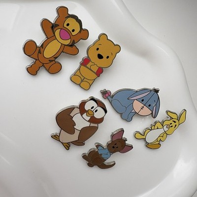Winnie Puuh & Freunde süße süße Mini Pin Sammlung Hase Roo Eule Eeyore