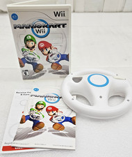 Mario Kart Wii - Case, Manual and Wheel ONLY NO GAME