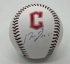 Jose Ramirez Autographed Team Laced ROMLB Baseball Cleveland Guardians Fanatics