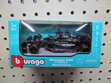 2023 Burago Black Mercedes - AMG F1 W14 E Lewis Hamilton
