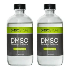 DMSO 8oz.2 Glass Bottle Special Non-Diluted 99.995%Low odor Dimethyl Sulfoxide