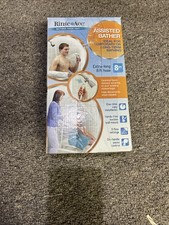 New In Box Rinse Ace Assisted Bather 8ft Hose White