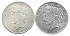 1925 & 1922 & Peace Silver Dollar $1 Bullion Collection Lot *852