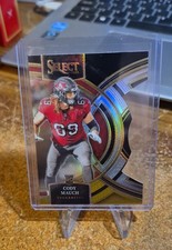 2023 Panini Select - Premier Level Cody Mauch #133 Black & Gold Prizm Die-Cut...