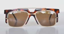 Cazal Vintage Eyeglasses - NOS - Model 873- Col. 722- Gold  Marble Amber