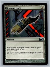 Magic The Gathering Magic 2012 Demon's Horn #205/249 MTG TCG CCG M12