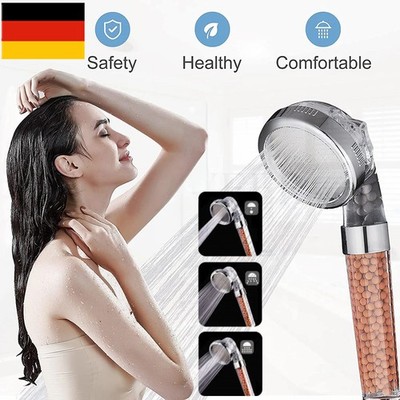 Bad Dusche Kopf Jetting Showerhead Hochdruck Saving Wasser Filter Dusche 3Modi