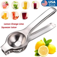 Stainless Steel Lemon Orange Lime Juicer - Hand Press Citrus Squeezer Tool****