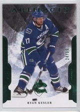 2011-12 Upper Deck Artifacts Emerald 24/99 Ryan Kesler #17 0f2