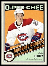 2019-20 Upper Deck O-Pee-Chee Update Retro Cale Fleury RC #636