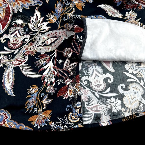 Robert Graham Exclusive Heavy Embroidery Geometric Floral Paisley Shirt LRG $399 - Picture 9 of 14