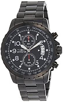 Invicta Specialty Quarzuhr 45 mm schwarzes Edelstahlarmband aus Japan