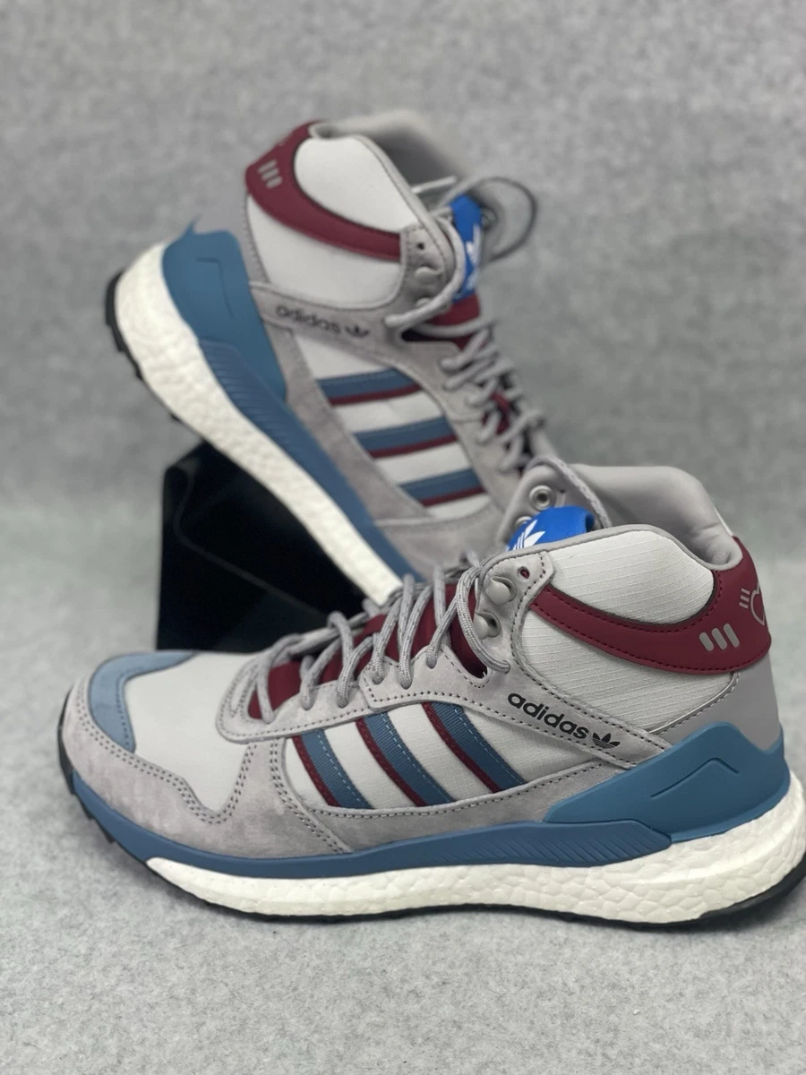 Human Made x adidas Marathon Free Hiker Clear Onix Burgundy for