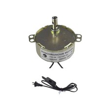 CHANCS Synchronous Turntable Motor TYC-50 110V 5-6RPM 1PC,  Wire