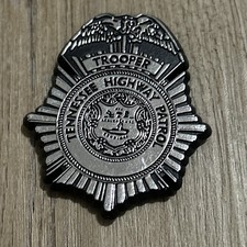 Plastic Kids Trooper Badge Tennessee Highway Patrol